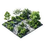 Well Landscaped Garden